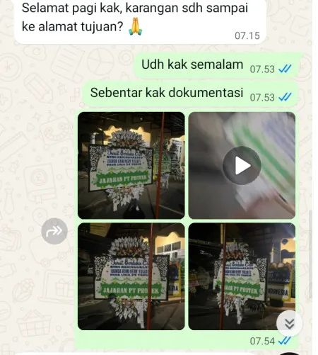 Pengiriman Papan Bunga Selamat Suwatu Gabus